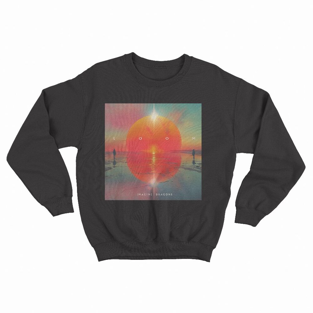 LOOM Imagine Dragons Black Sweater